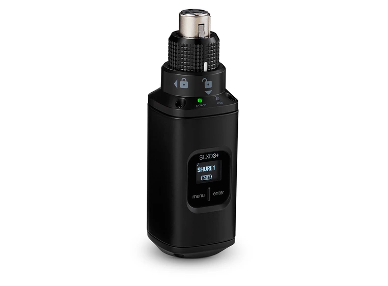 Shure SLXD35+ Portable System, Plug-on G65 (470-606MHz) 