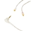 Shure replacement cable for SE215, SE315 SE425 and SE535, Clear  EAC64CL
