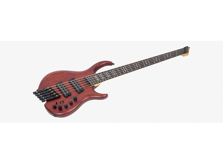 Sire Marcus Miller M6 5-string Headless Mahogany satin, med gigbag 