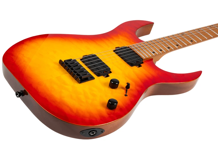 Spira Guitars S-500 QFB Fireburst 