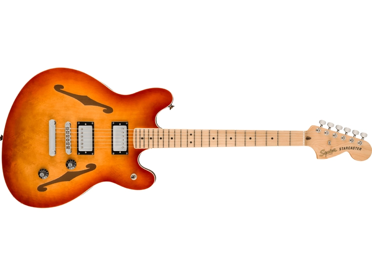 Squier Affinity Starcaster Deluxe MN, Sienna Sunburst 