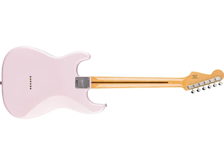 Squier Classic Vibe '50s Stratocaster HT, Maple, Parchment Pick, Shell Pink 