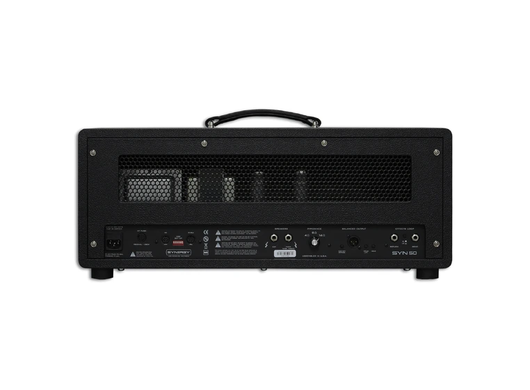 Synergy SYN-50 Gitartopp 50W, 4 kanaler 