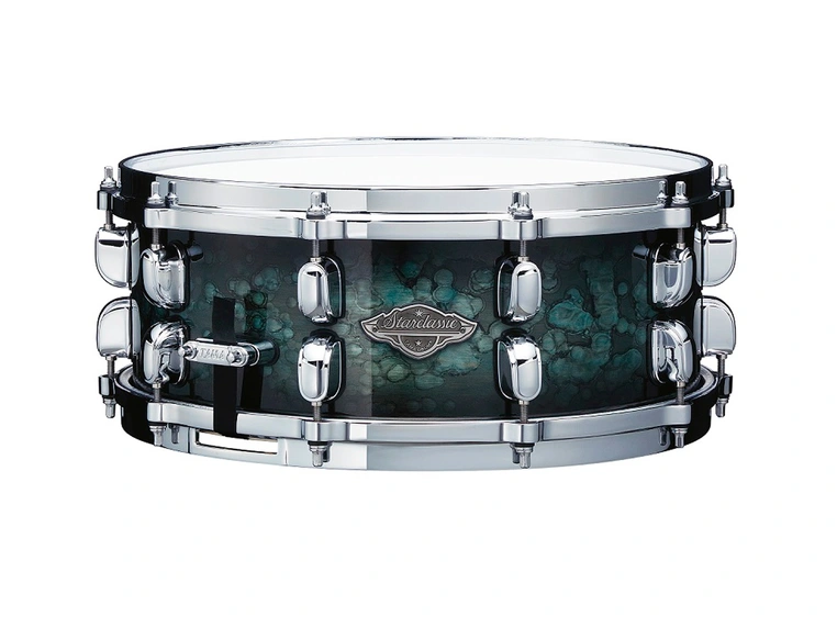Tama MBSS55-MSL SC Maple/Birch 14x5,5 Virvel, Molten Steel Blue Burst 