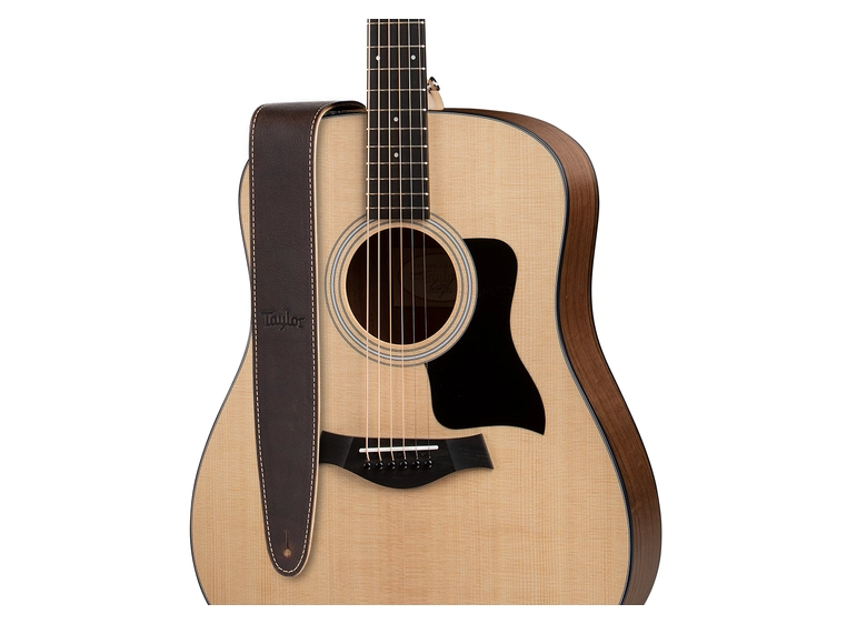 Taylor Strap, Chocolate Brown Leather Suede Back, 2.5" 