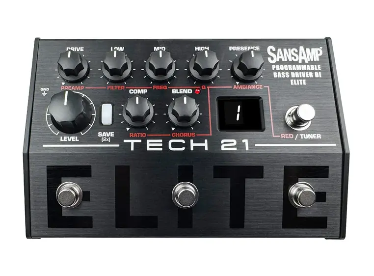 Tech21 SansAmp Programmable Bass Driver 