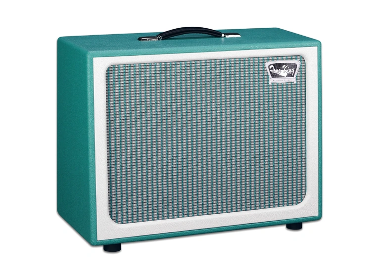 Tone King Imperial 112 Gitarkabinett Celestion Tone King 1660, Turquoise 
