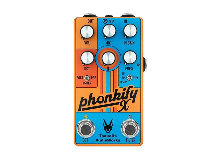 Tsakalis Audioworks PHONKIFY X Envelope Filter og Oktavpedal 