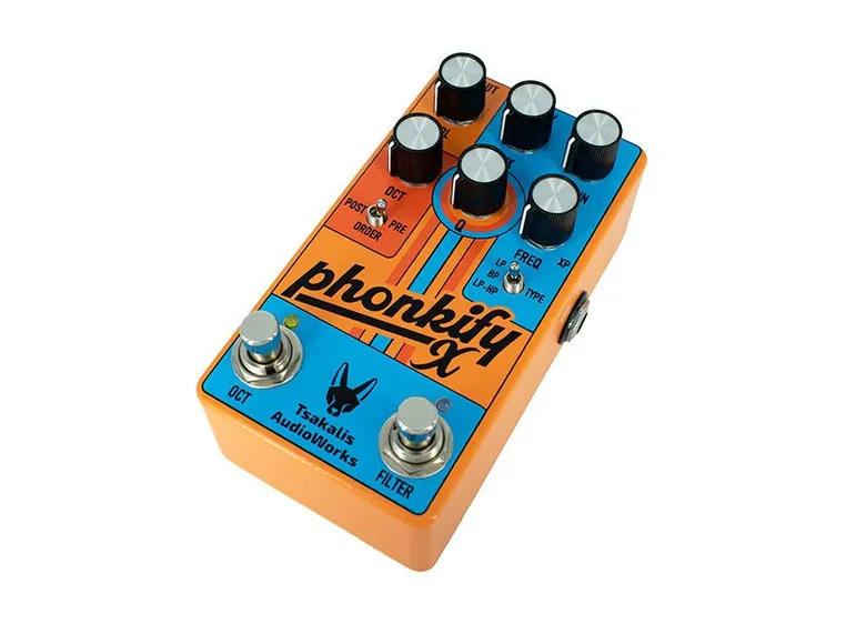 Tsakalis Audioworks PHONKIFY X Envelope Filter og Oktavpedal 