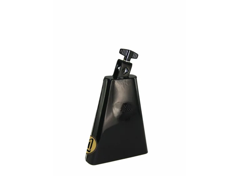 Tycoon Black Powder-Coated Timbale Mambo Bell 