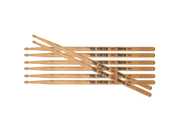 Vic Firth X5AT Terra Series Extreme 5A Value Pack 