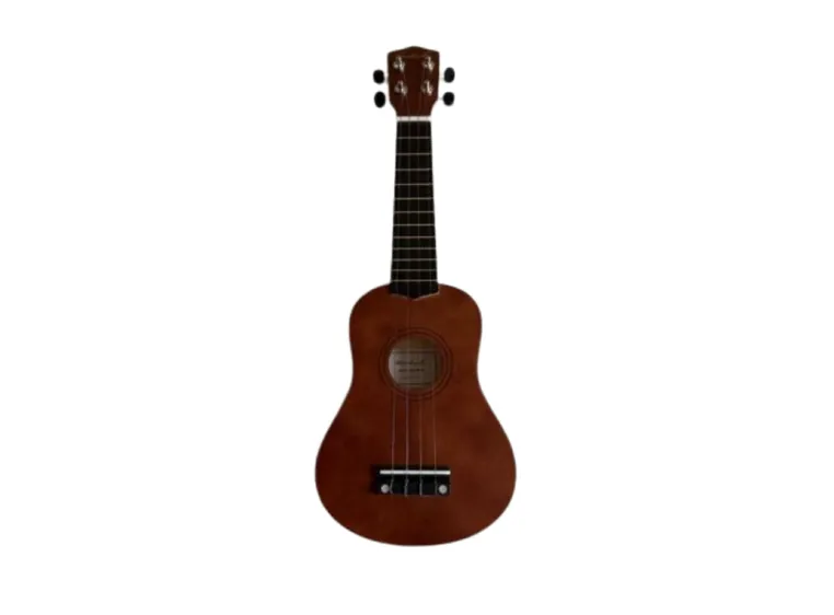 Woodrock 100DBR Ukulele Dark Brown Inkl bag og strenger 