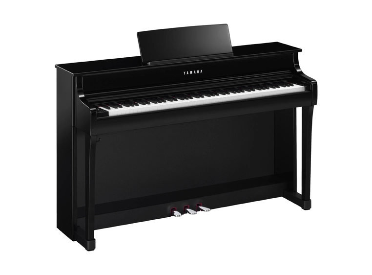 Yamaha Clavinova CLP-835PE Digitalpiano Polert Svart 