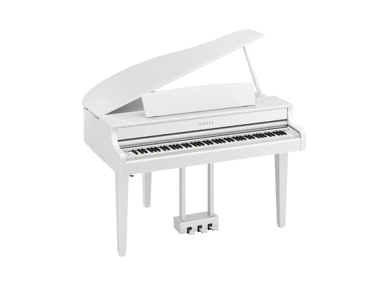 Yamaha Clavinova CLP-865GP Digitalt Flygel, Polert Hvit 