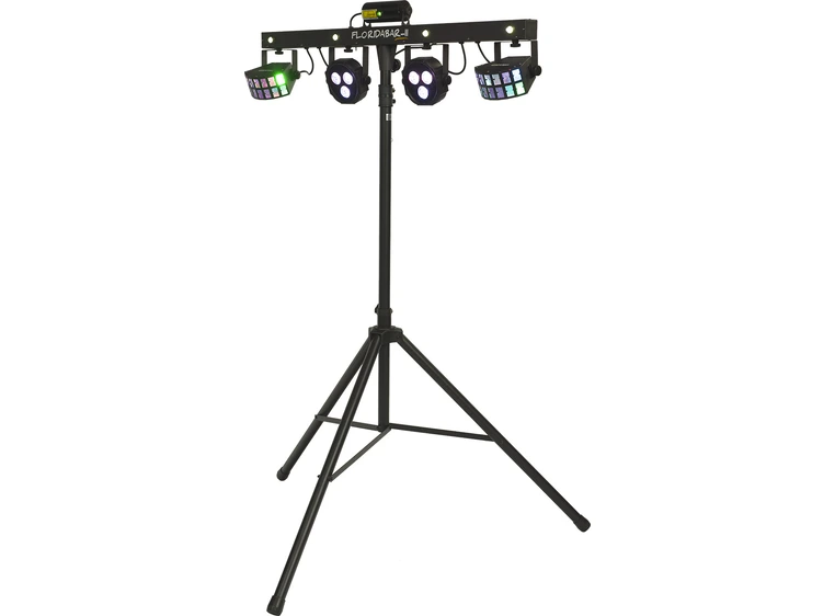 Algam Lighting FLORIDABAR-II 4-in-1 floor-standing LED spotlights 