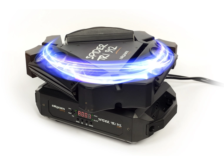 Algam Lighting SPIDER TRI 912 9x12W Beam motorized mini-bars 