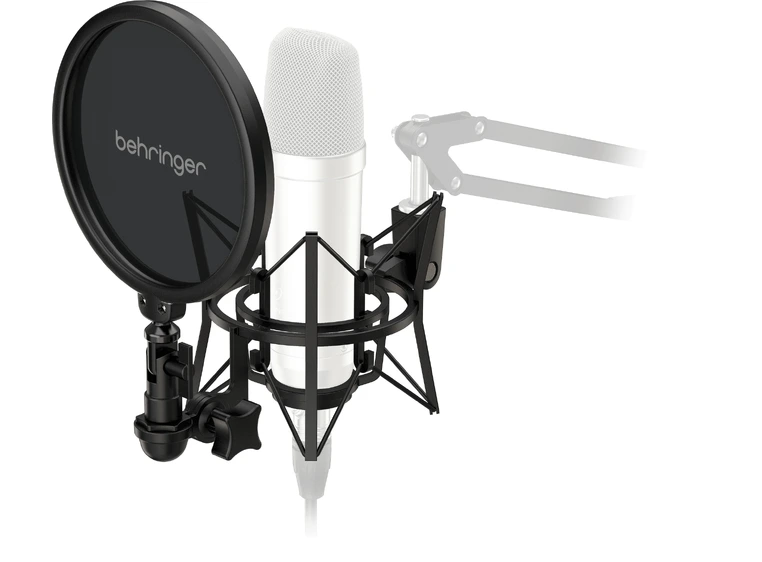 Behringer SMP1000 Shock Mount with detachable Pop filter 