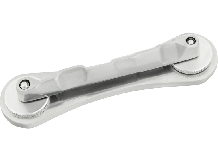 Bigsby Sorkin (Bowtie) Bridge Assembly Wound-G Compensated, Polished Aluminum 