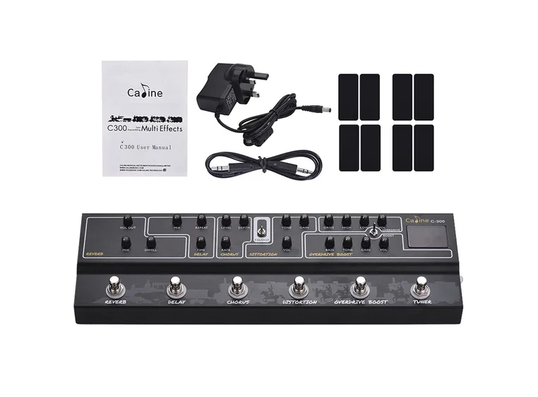 Caline C300 multieffektpedal for gitar 