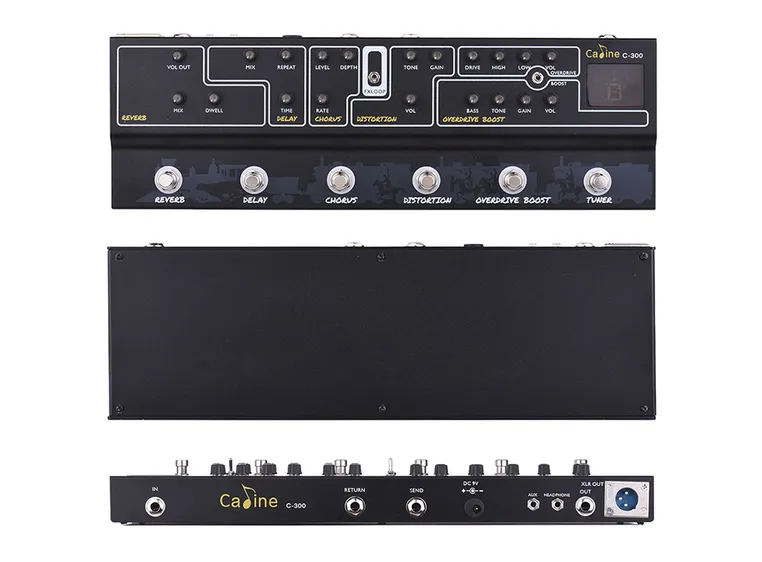 Caline C300 multieffektpedal for gitar 