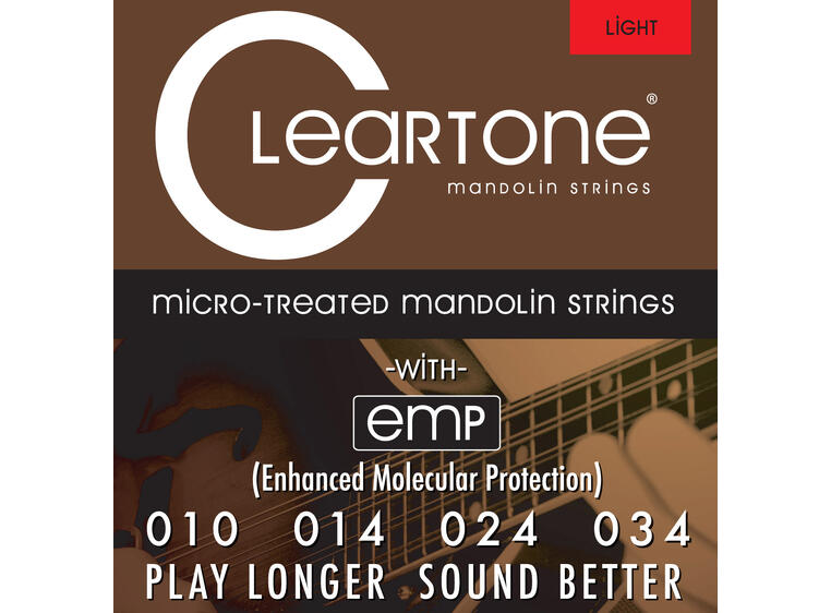 Cleartone Mandolin Phosphor Bronze Light (010-034)