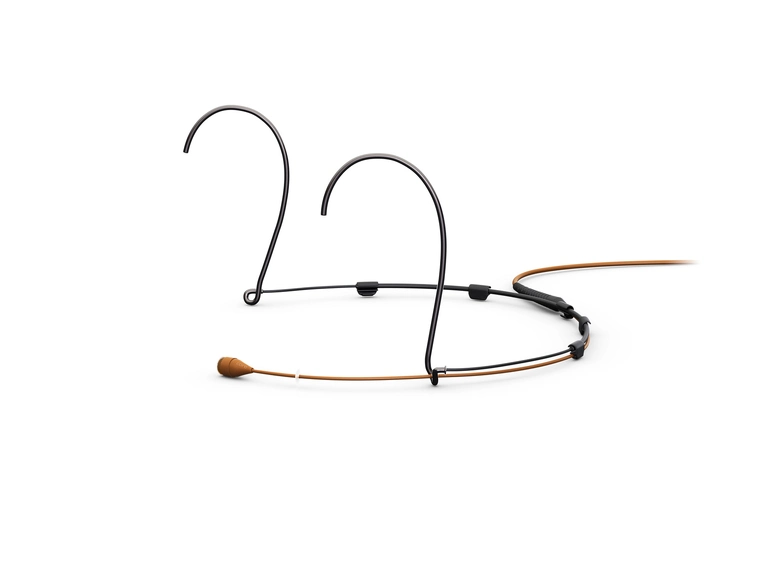 DPA 4066 CORE+ Omni Headset Mic Brown, MicroLock, Small 