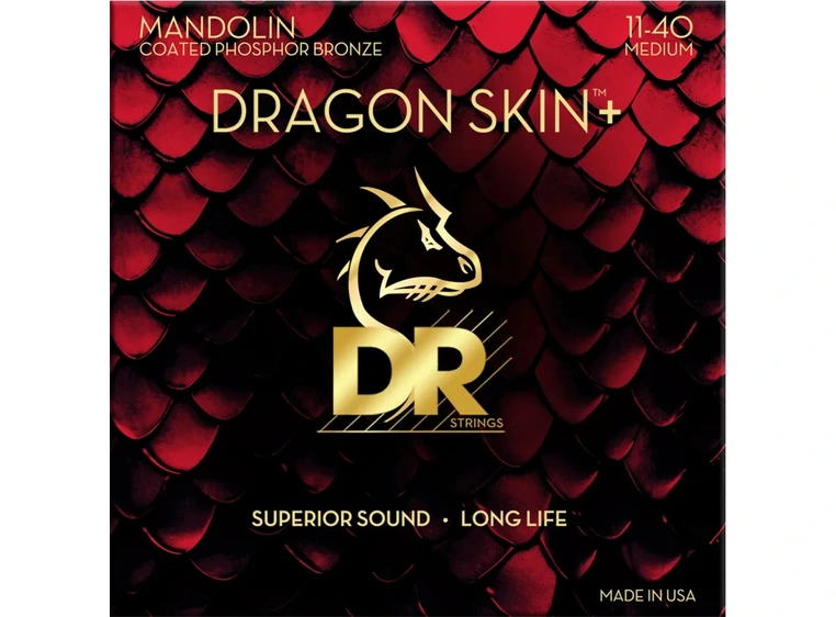 DR Strings DMP-11 Dragon skin+ mandolin (011-040) 