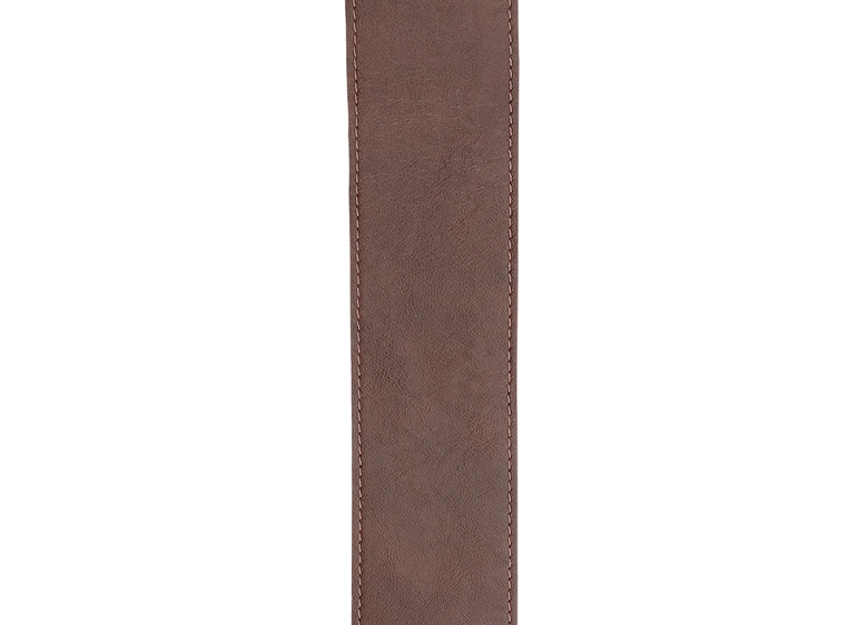 D'Addario 25BAL02 PW Comfort Leather Strap, 2.5/64mm Auto Lock - Brown 