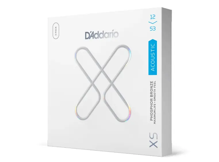 D'Addario XSAPB1253-3P XS Phos.Bronze (012-053) 3-pack 