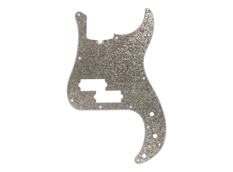 D'Andrea P-Bass Pickguard Silver Sparkle 