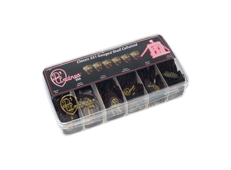 D'Andrea Shell Celluloid 351 Pick Kit 432 pcs 