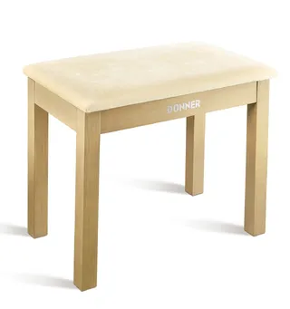 Donner Bench pianokrakk beige