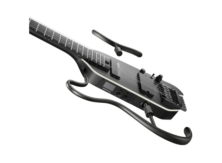 Donner HUSH-X PRO silent el-gitar black 
