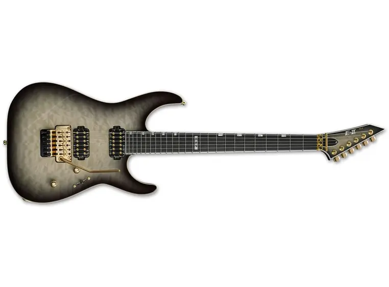 ESP E-II M-II Black Natural Burst 