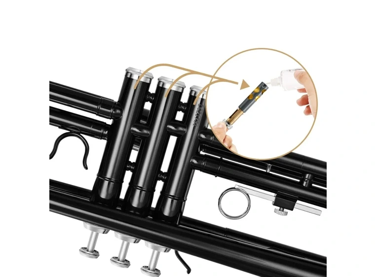 Eastar ETR-380 trompet black 