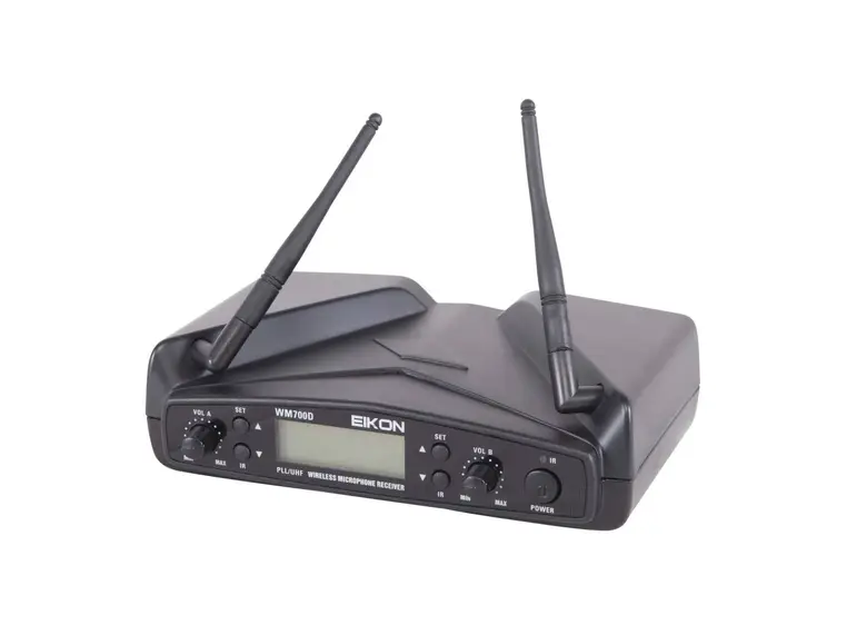 Eikon WM700DMA Dobbelt trådløst system 2 håndholdte mikrofoner (512-562 MHz) 