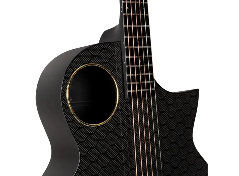 Enya X4 Pro stålstrengsgitar black 