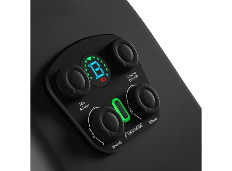 Enya X4 Pro stålstrengsgitar black 