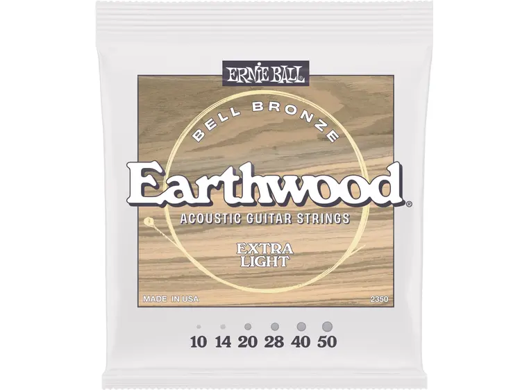 Ernie Ball EB-2350 Earthwood Bell Bronze (010–050), Extra Light 