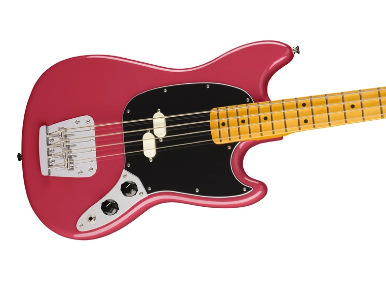 Fender Am Pro Classic Mustang Bass Faded Dakota Red, MN 