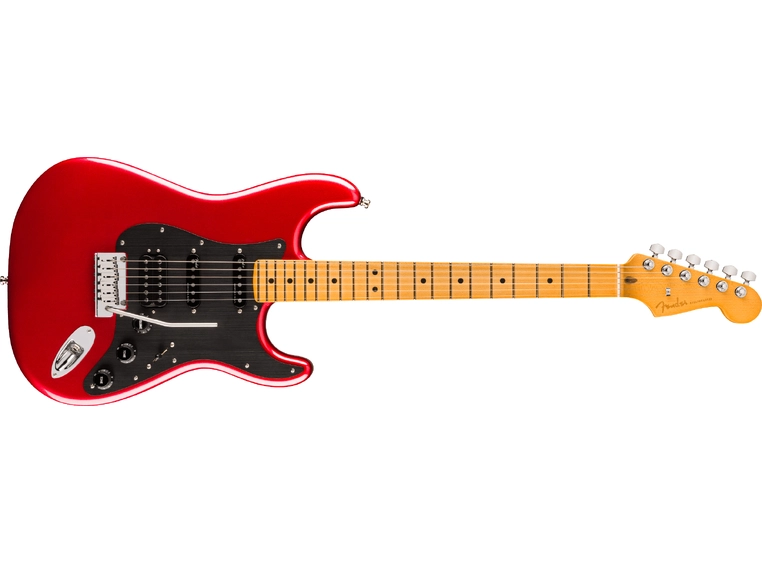 Fender American Ultra II Stratocaster HSS, MN, Sinister Red 