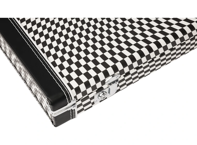 Fender Classic Series Case, Strat/Tele Wavy Checkerboard 