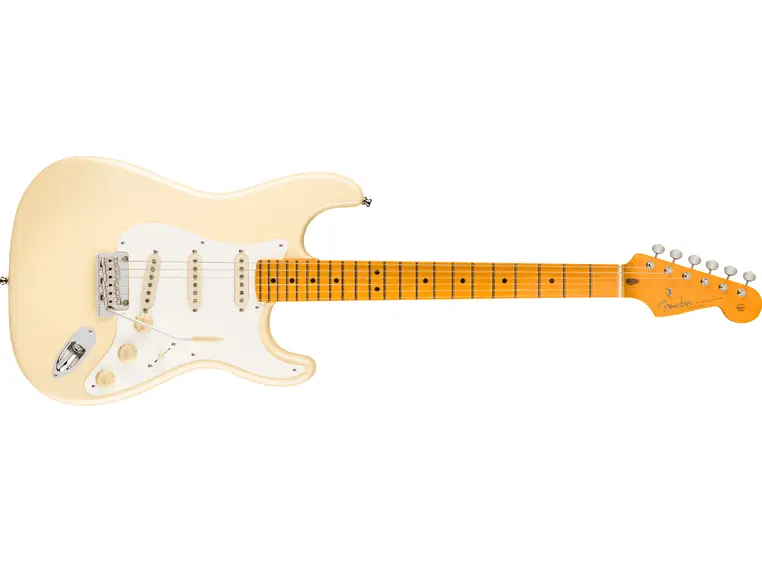 Fender Lincoln Brewster Stratocaster MN, Olympic Pearl 