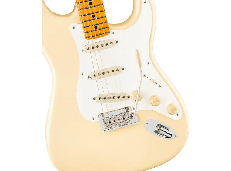 Fender Lincoln Brewster Stratocaster MN, Olympic Pearl 