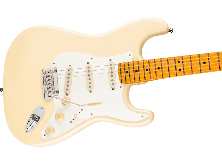 Fender Lincoln Brewster Stratocaster MN, Olympic Pearl 