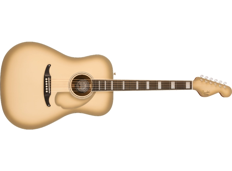 Fender Ltd Ed California Vintage King Med Case, Antigua Pickguard, Antigua 