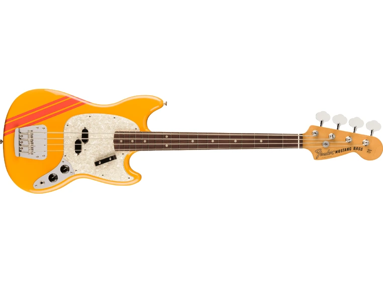 Fender Vintera II 70s Mustang Bass Competition Orange, RW 