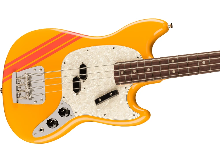 Fender Vintera II 70s Mustang Bass Competition Orange, RW 