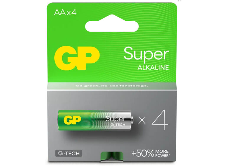 GP Batteries LR6/AA 4-pack