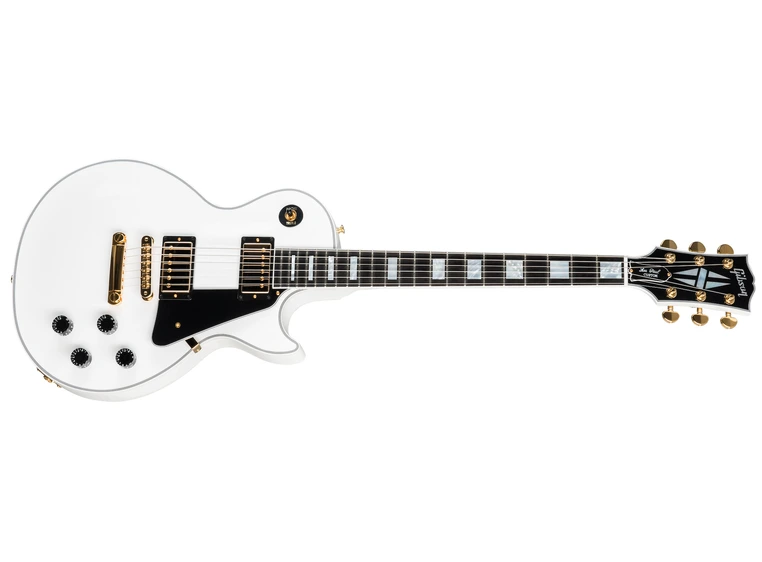 Gibson Customshop Les Paul Custom w/Ebony Fingerboard Gloss Alpine White 
